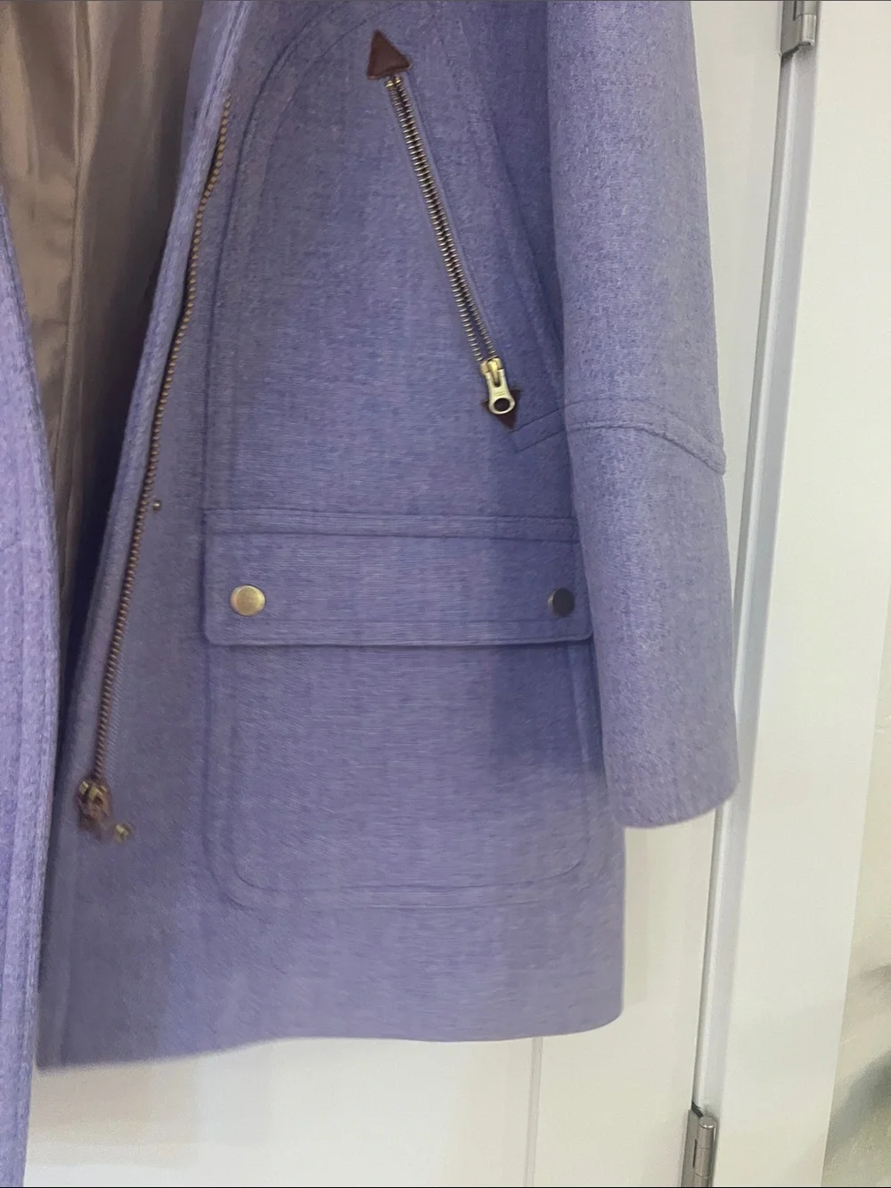 J. Crew tailored lavender